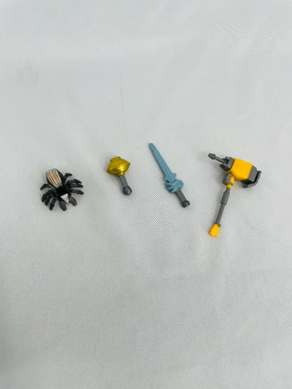 Vintage Discontinued Spider, Hammer, Sword, and Staff Accessories Lot